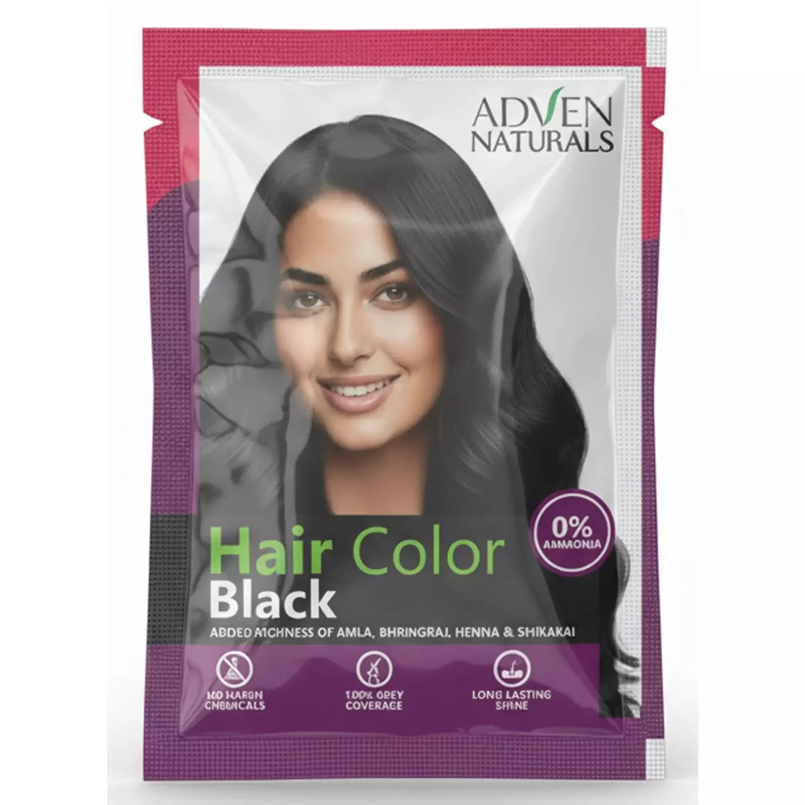 Adven Naturals Black Hair Color-Main Image