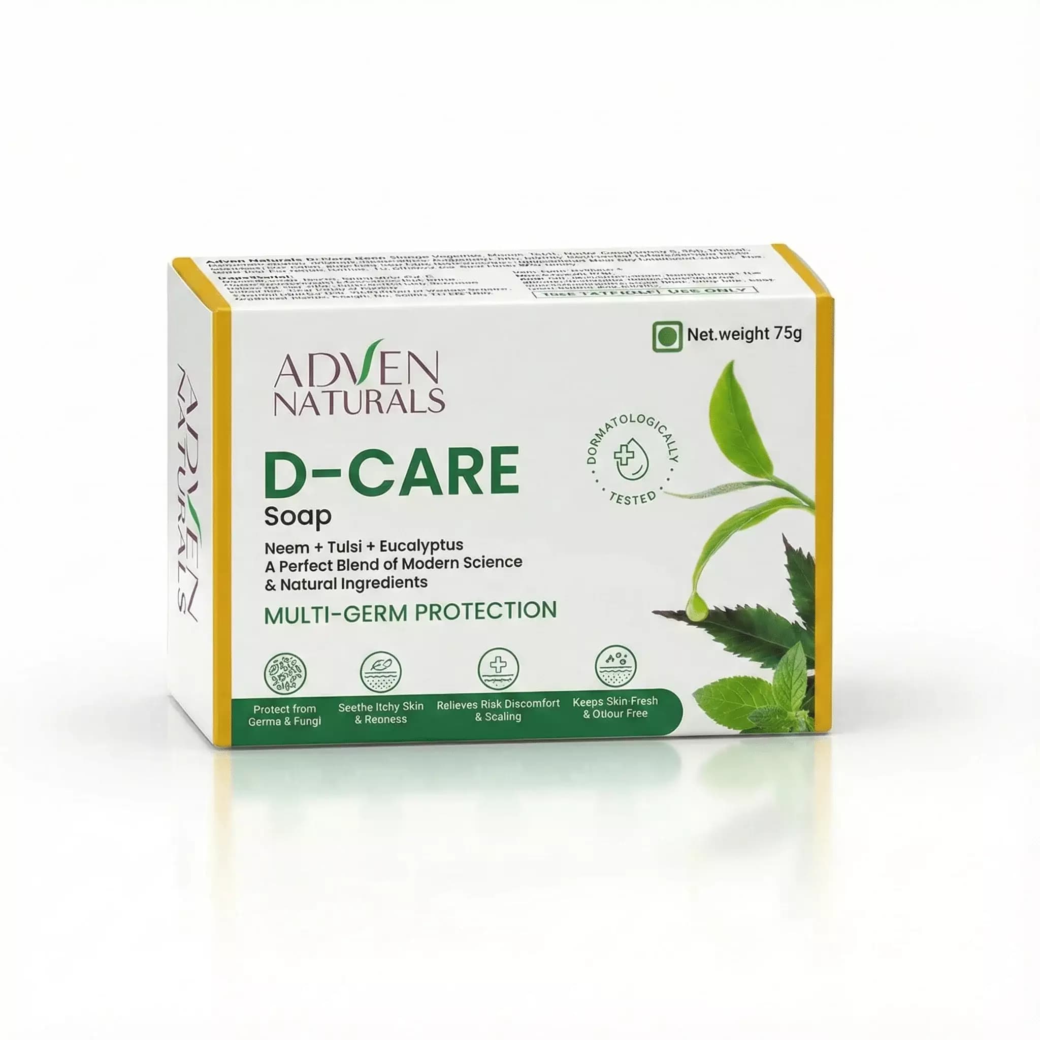 Adven Naturals D-Care Soap-Main Image
