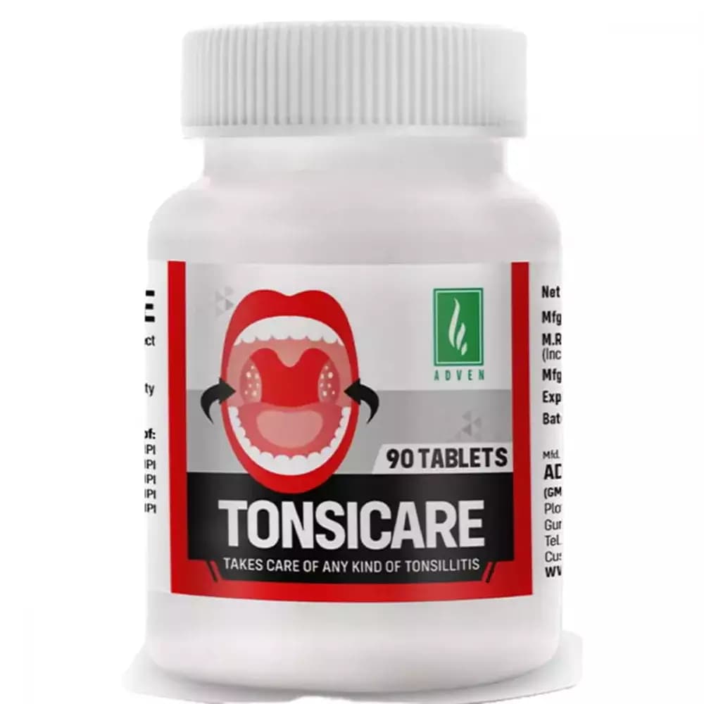 Adven Tonsicare Tablets, 90 Tablets-Main Image