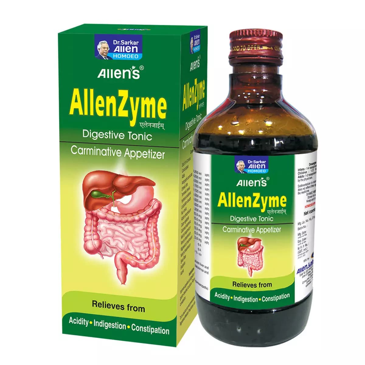 Allens AllenZyme Digestive Tonic-Main image