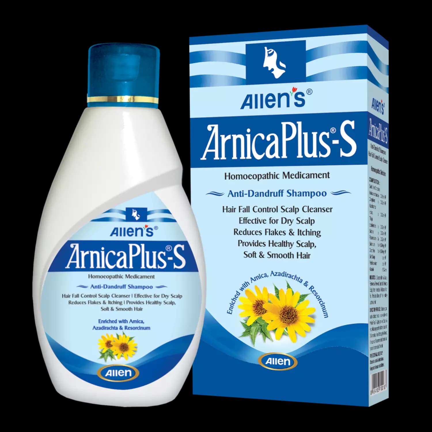Allens ArnicaPlus S- Anti Dandruff Shampoo,100ml-Main image