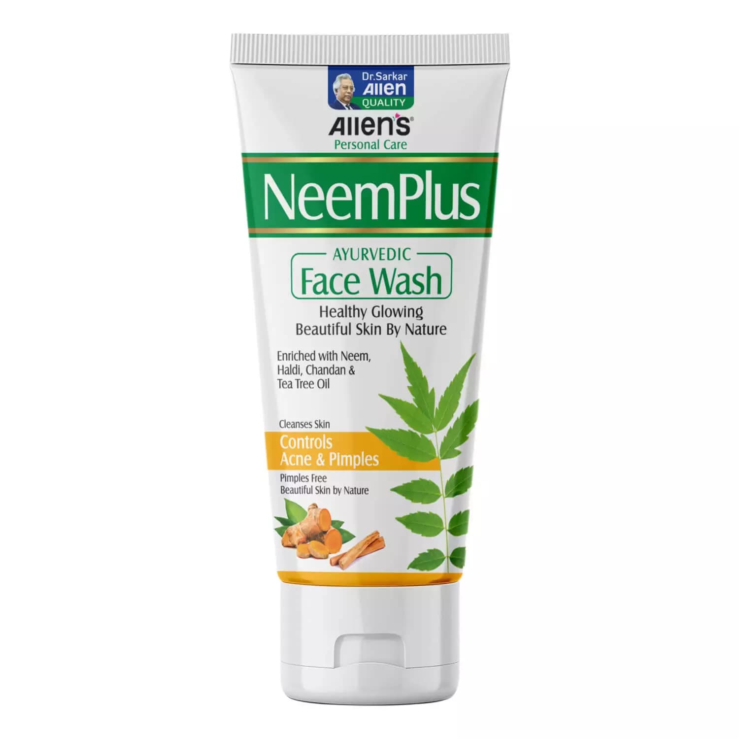 Allens NeemPlus Ayurvedic Face Wash,100ml-Main image