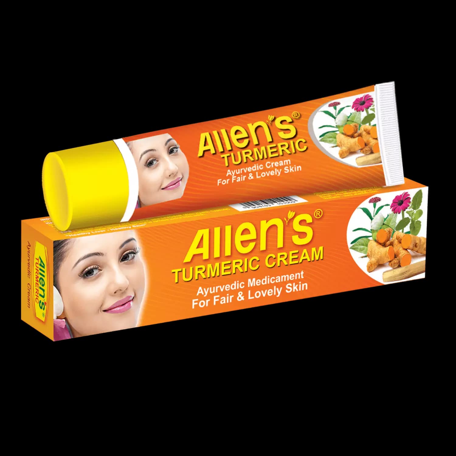 Allens Turmeric Cream,20g-Main image