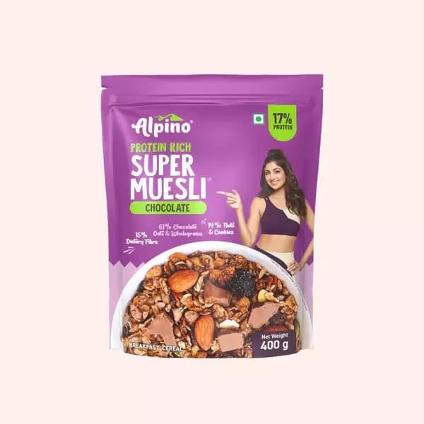 Alpino Super Muesli Chocolate,400g-Main image