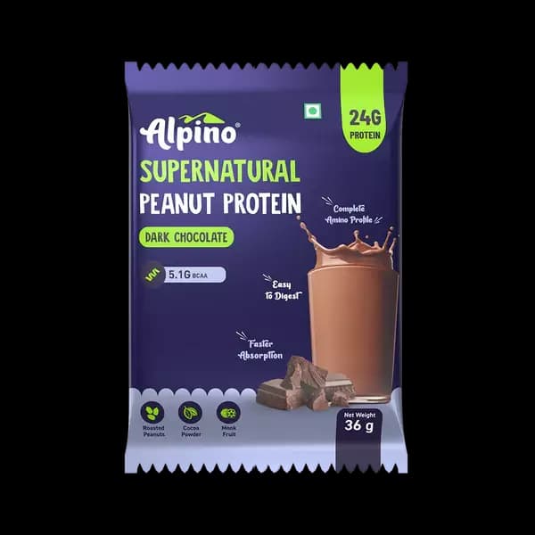 Alpino Supernatural Peanut Protein Powder,36g-Main image