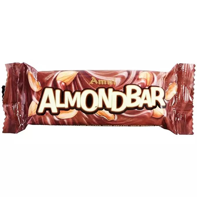 Amul Almondbar Milk Chocolate Bar,35g-Main image