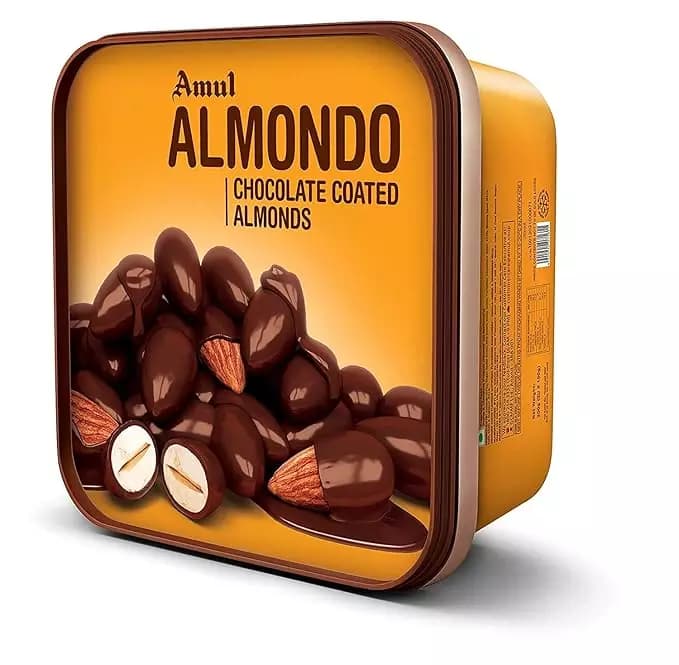 Amul Almondo Milk Chocolate Pack,200g-Main image