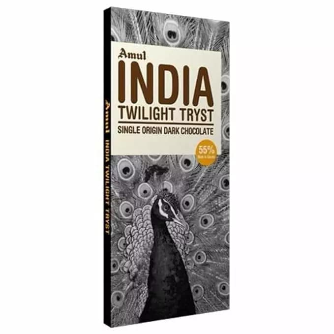 Amul India Twilight Tryst Dark Chocolate Bar,125g-Main image