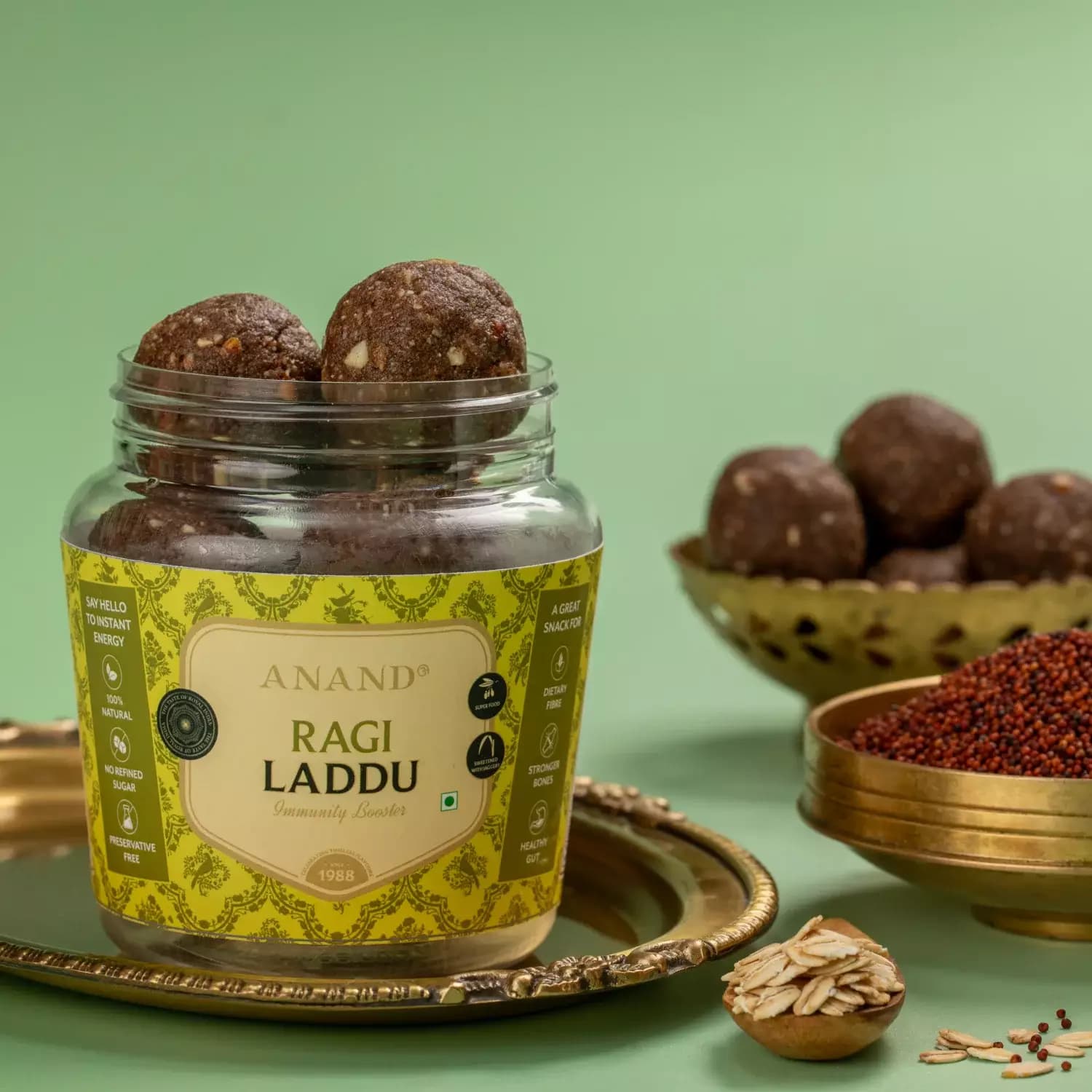 Anand Sweets Jaggery Ragi Laddu-Main image