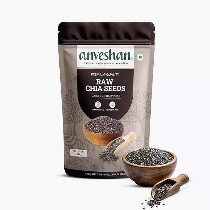 Anveshan Raw Chia Seeds,300g-Main image