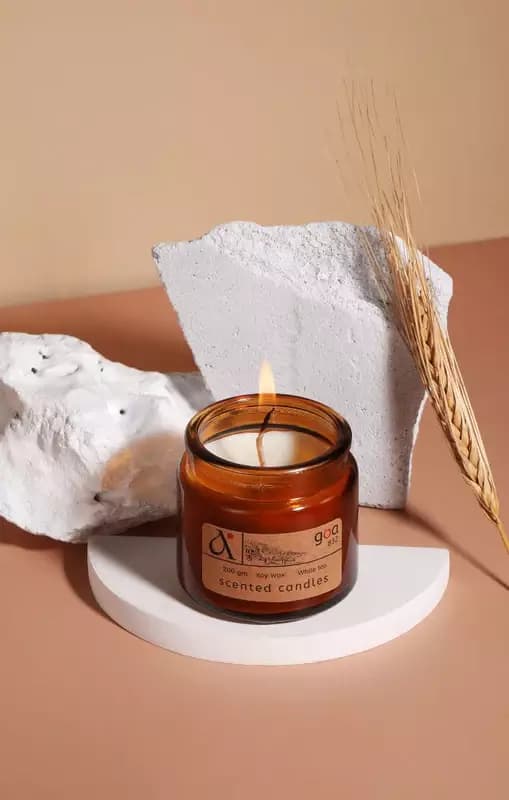 Atimoda Embrace the Essence Alluring Goa Scented Candles,200g-main image