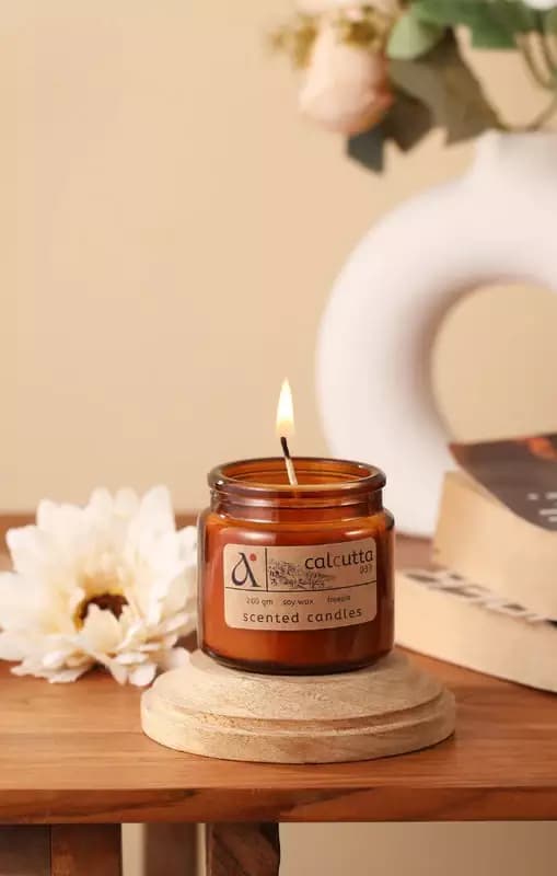 Atimoda Unveiling the Essence Calcutta Scented Candles,200g-Main image