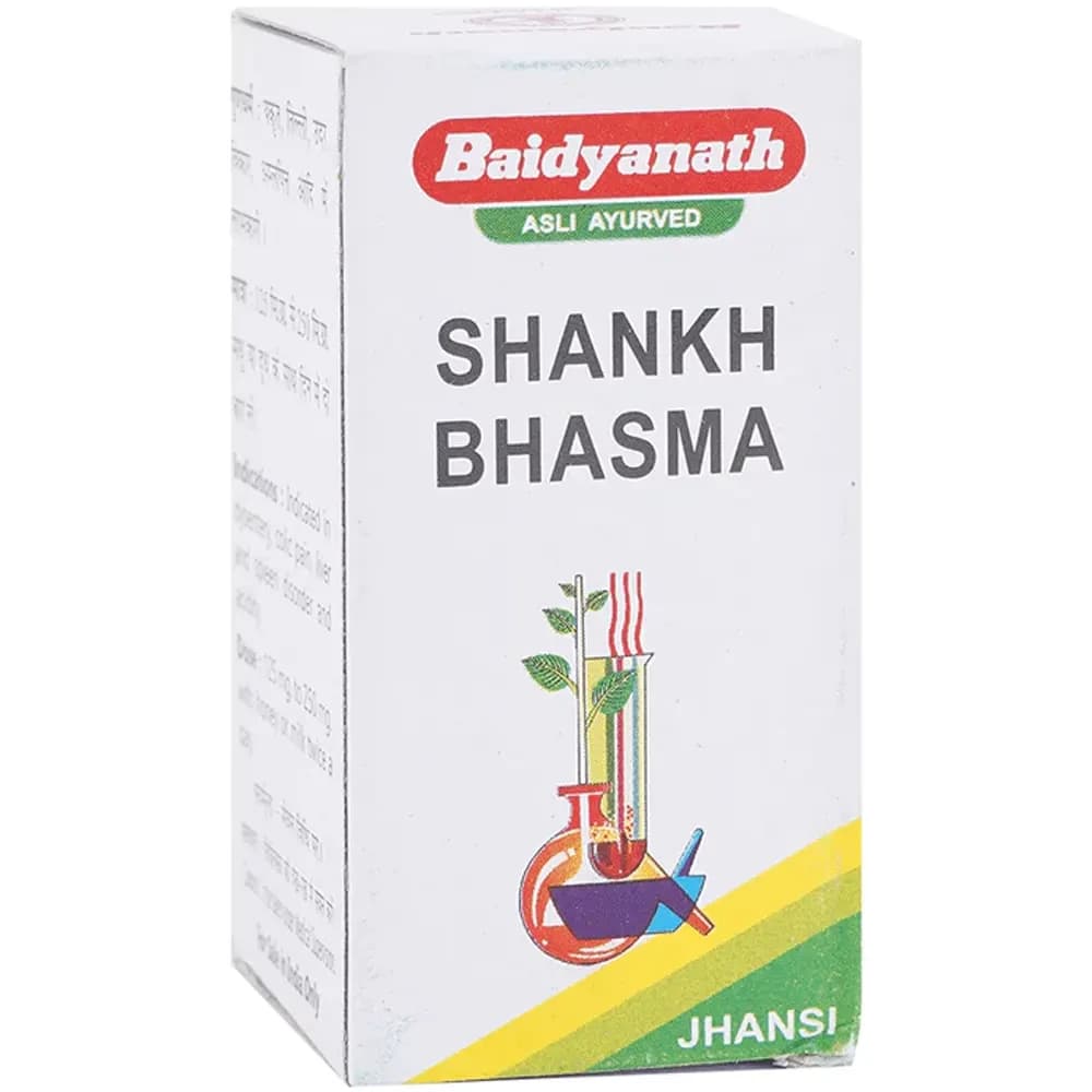 Baidyanath Jhansi Shankh Bhasma 10 g Main Image