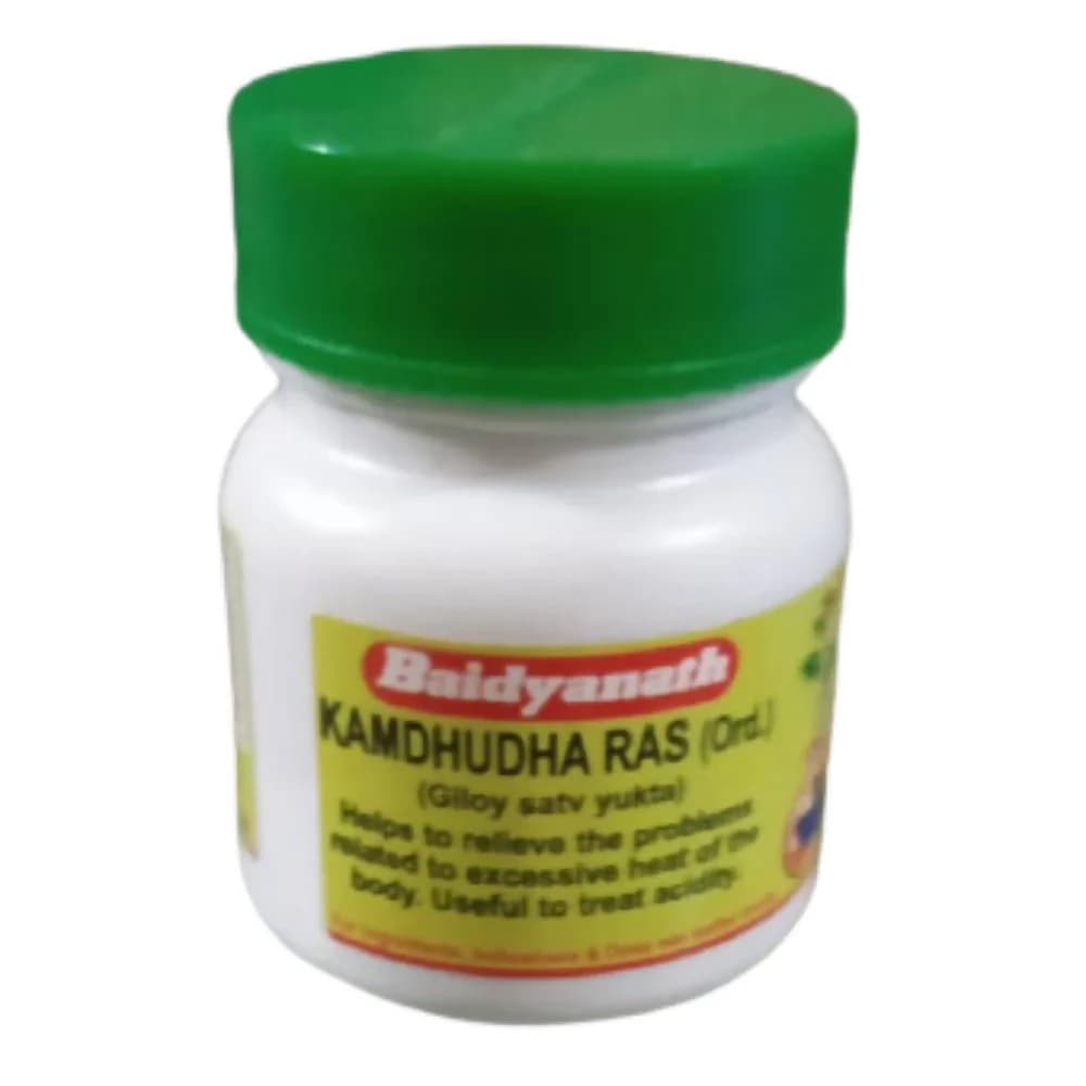 Baidyanath Kamdhudha Ras Ordinary tabs 40 g Main Image