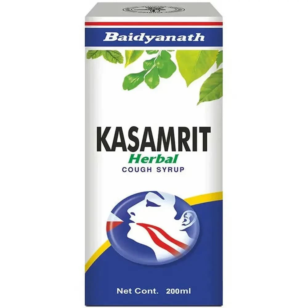 Baidyanath Kolkata Kasamrit Herbal Cough Syrup ml Main Image