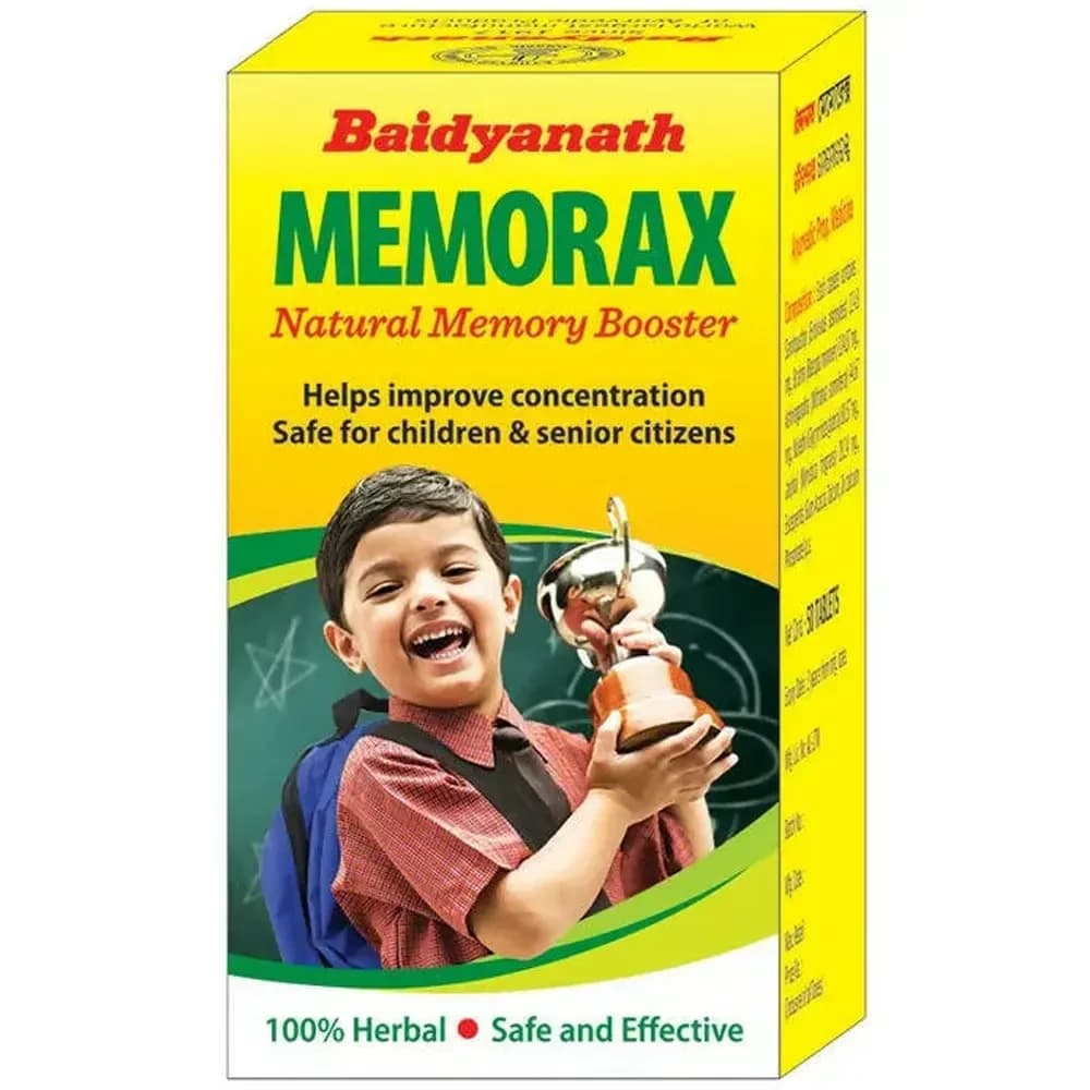 Baidyanath Kolkata Memorax Tablets 50 g Main Image