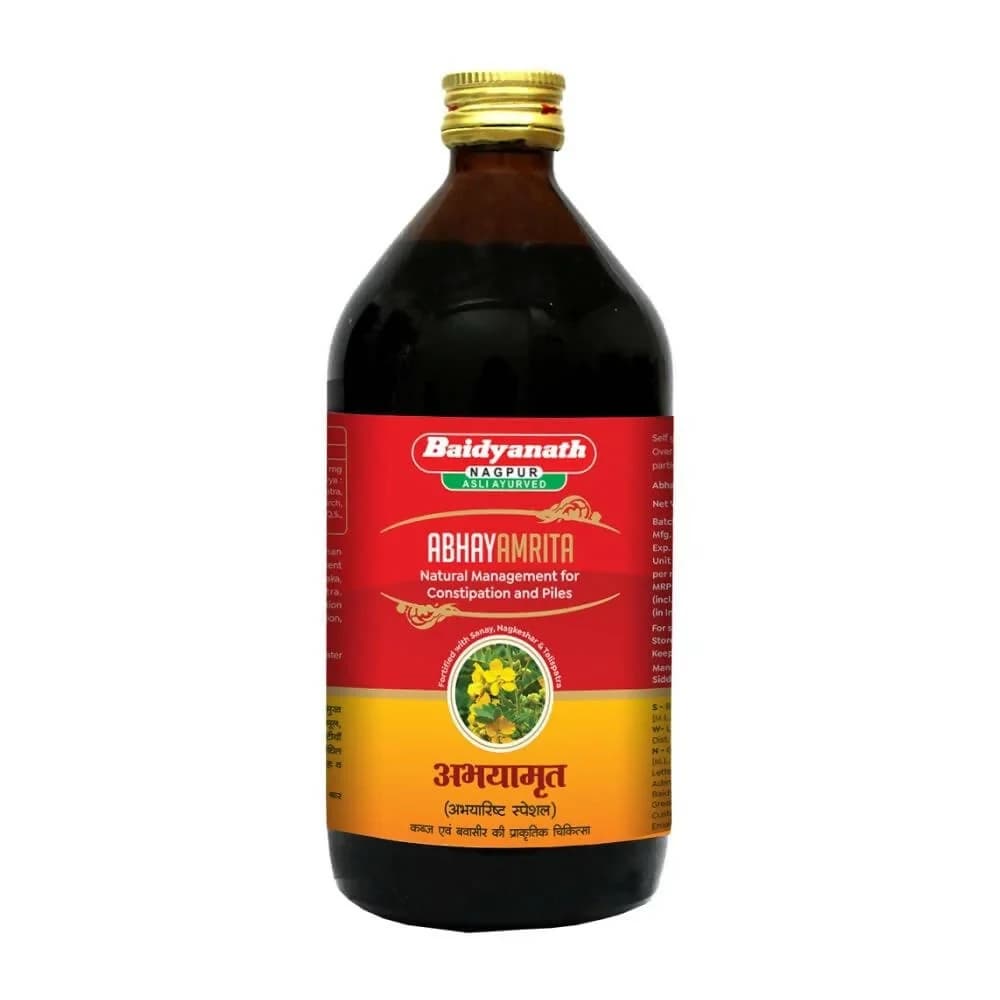 Baidyanath Nagpur Abhayamrita Syrup 450 ml Main Image