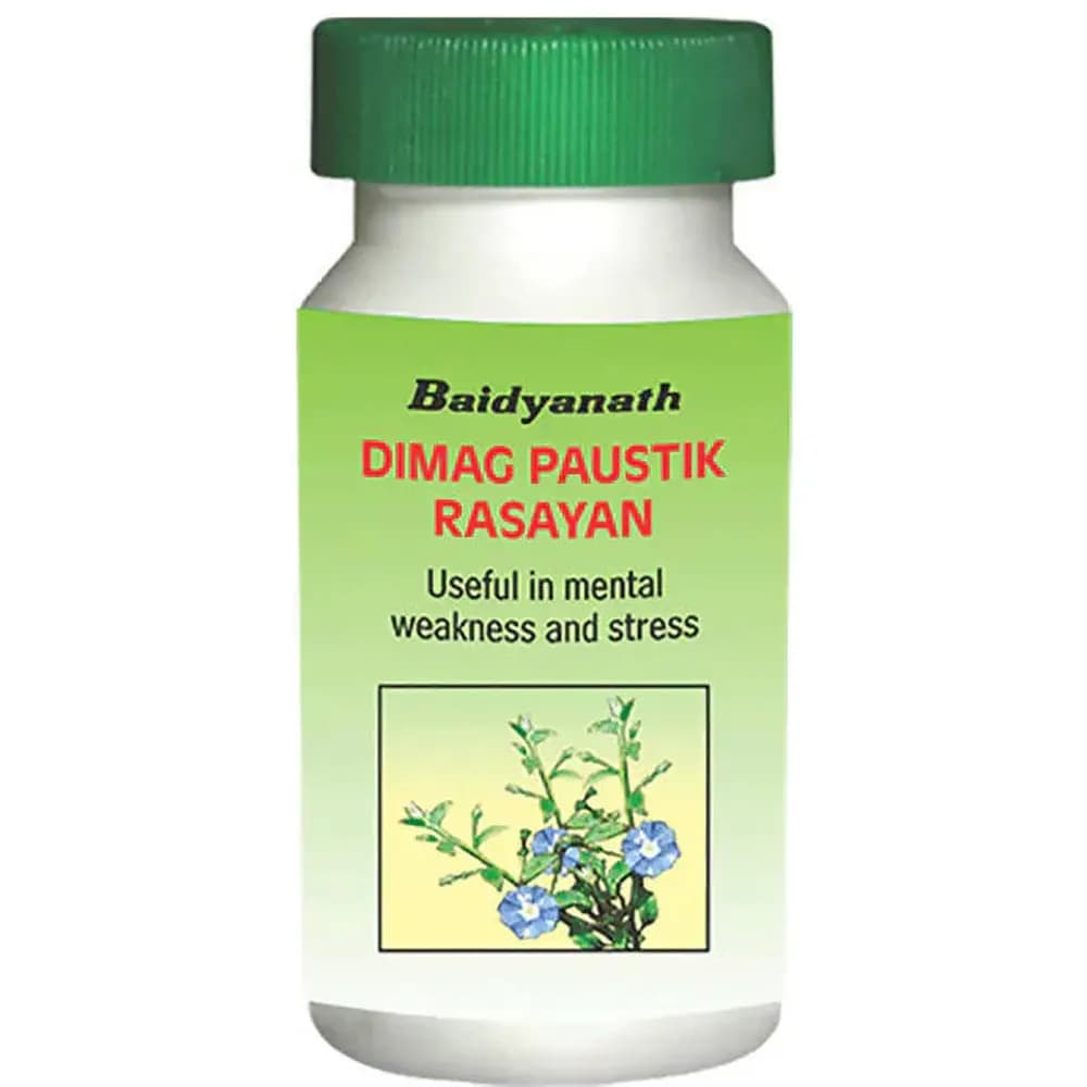 Baidyanath Dimag Poushtik Rasayan Tablets — 50 Tablets