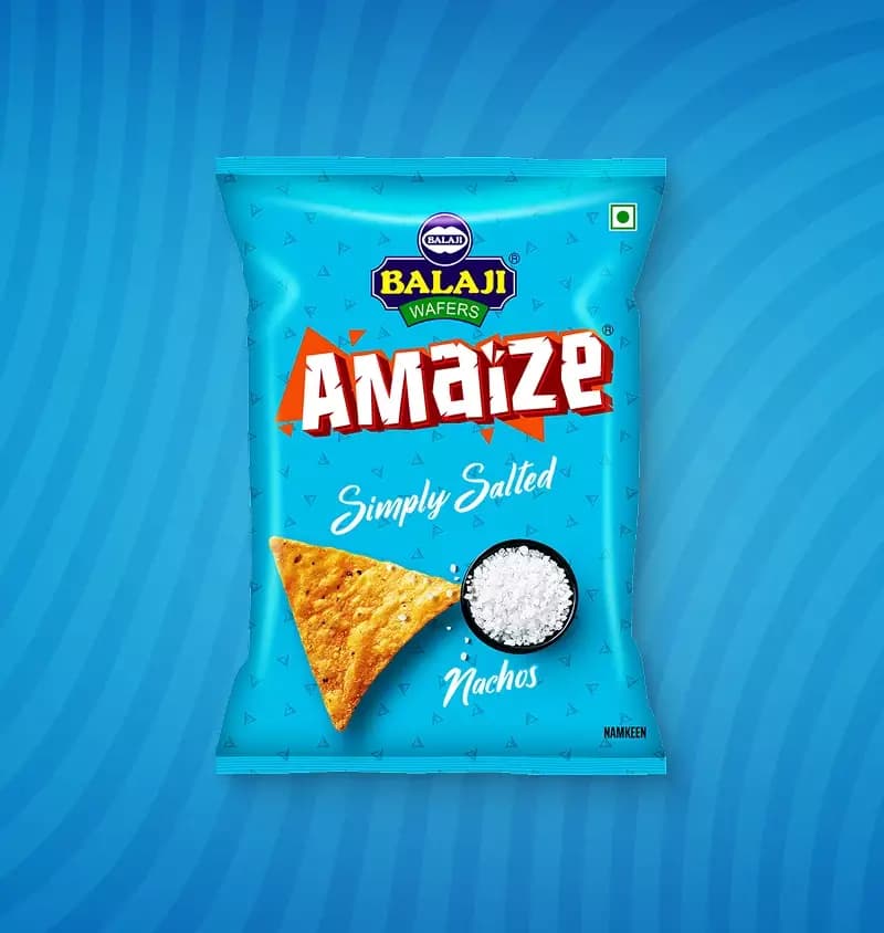 Balaji Amaize Simply Salted Nachos-Main image