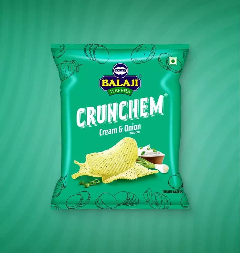 Balaji Crunchem Cream & Onion-Main image
