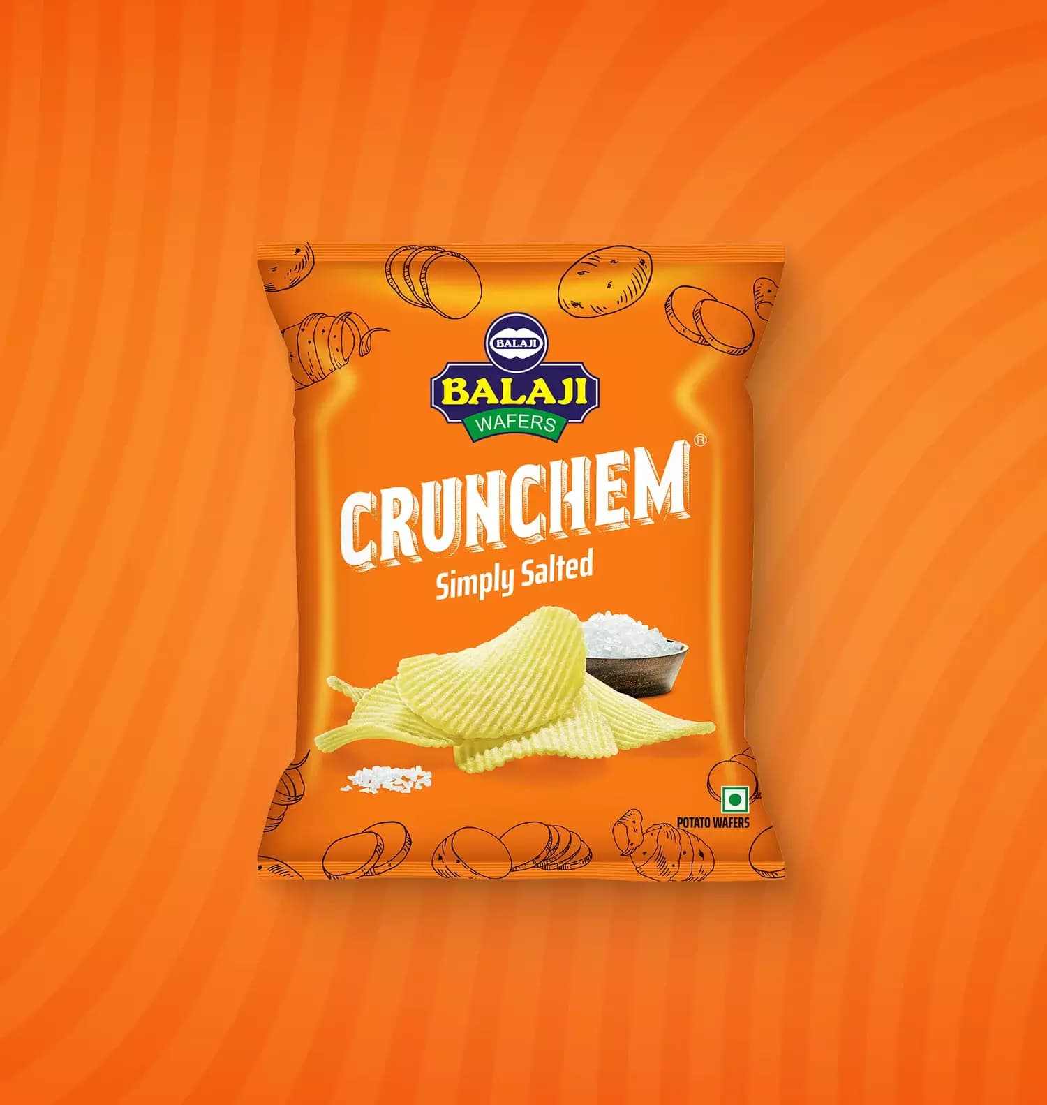 Balaji Crunchem Simply Salted-Main image
