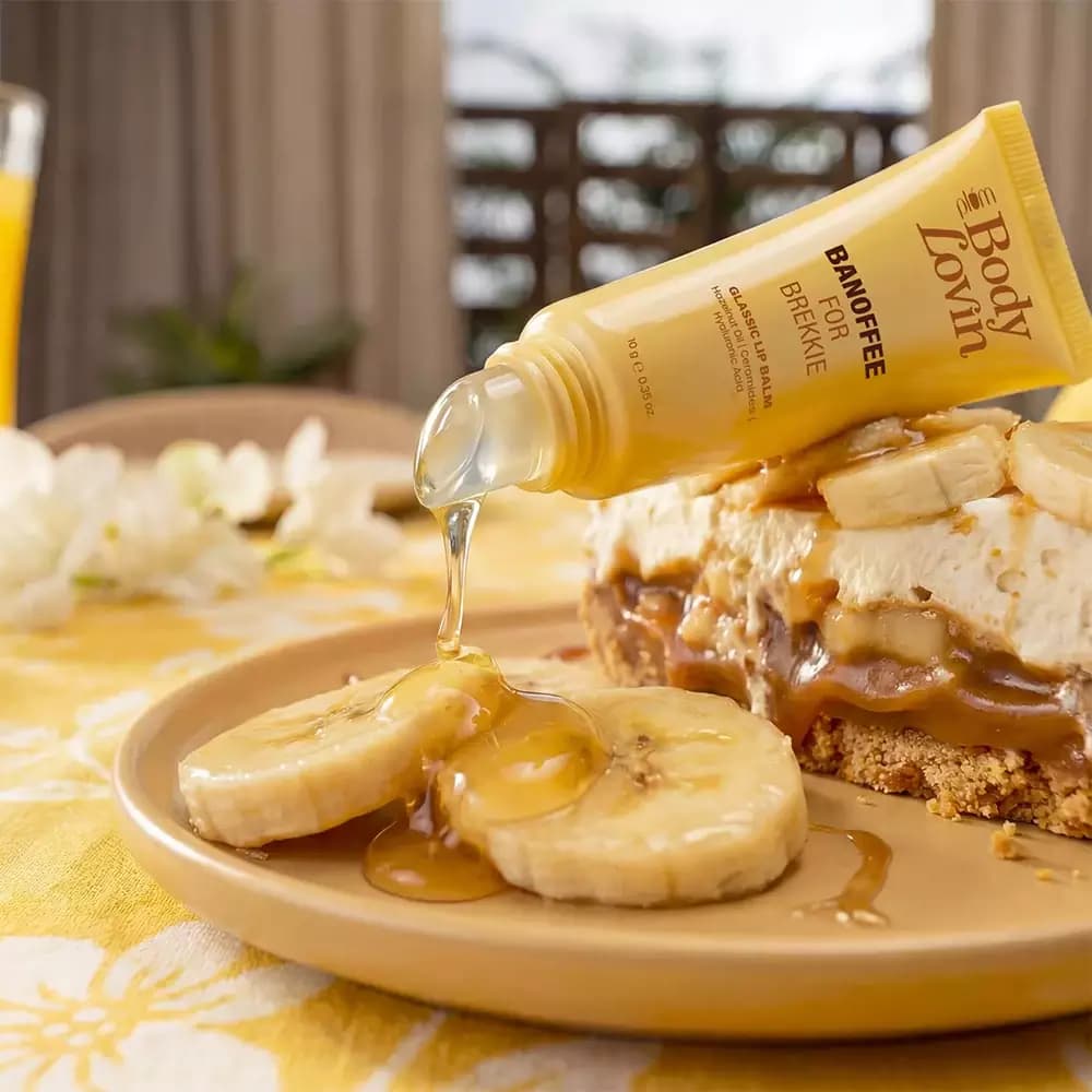 Banoffee for Brekkie Glassic Lip Balm by BodyLovin-Main Image