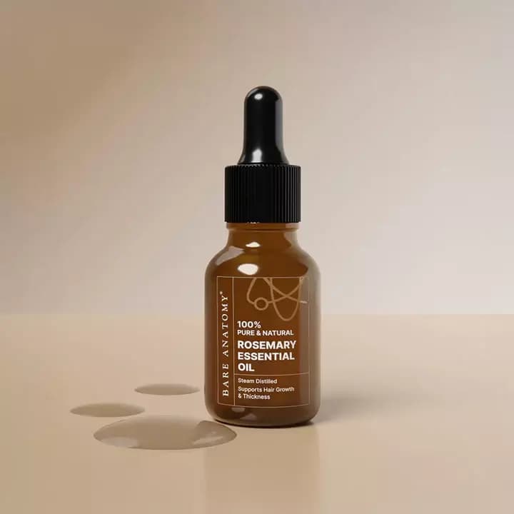Bare Anatomy 100% Pure & Natural Rosemary Essential Oil,15ml-Main image