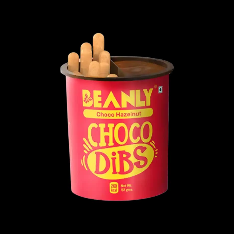 Beanly Choco Hazelnut Spread with Breadsticks,52g-Main image