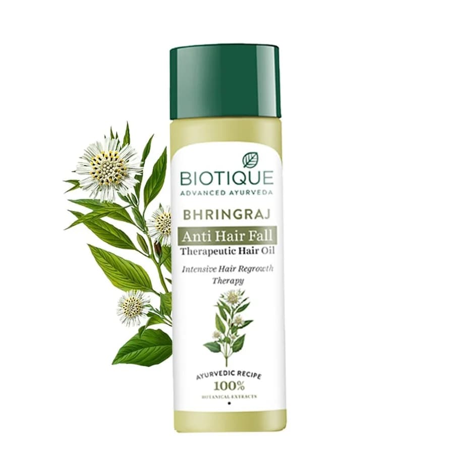 Bhringraj anti hair fall therapeutic hair oil-Main Image