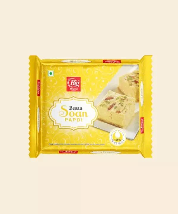 Big Mishra Besan Soan Papdi,200g-Main image