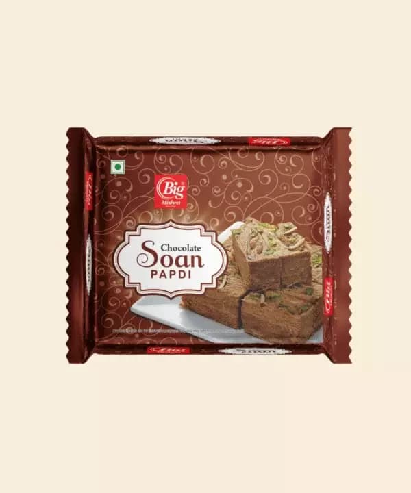 Big Mishra Chocolate Soan Papdi,200g-Main image