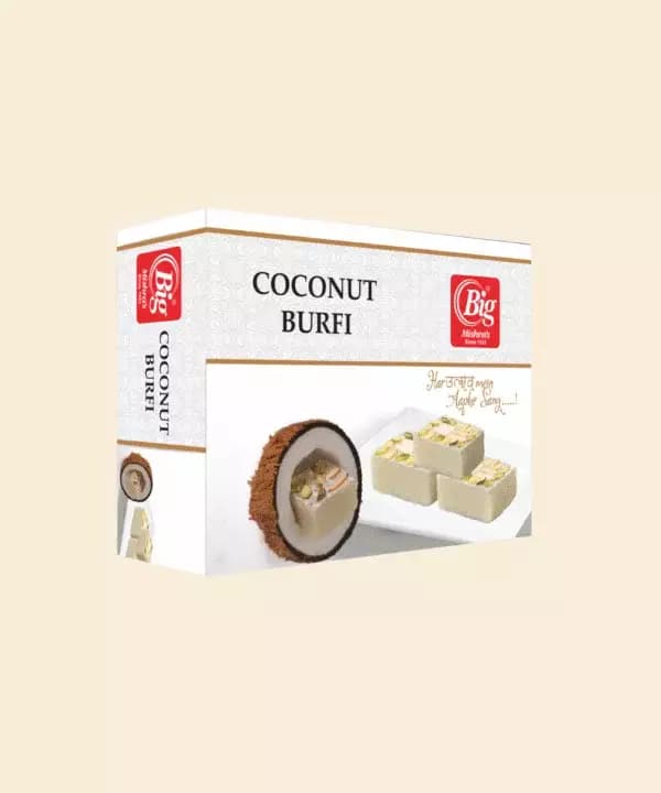 Big Mishra Coconut Burfi,200g-Main image