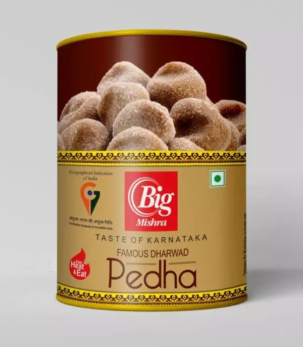 Big Mishra Dharwad Pedha Tin-Main image