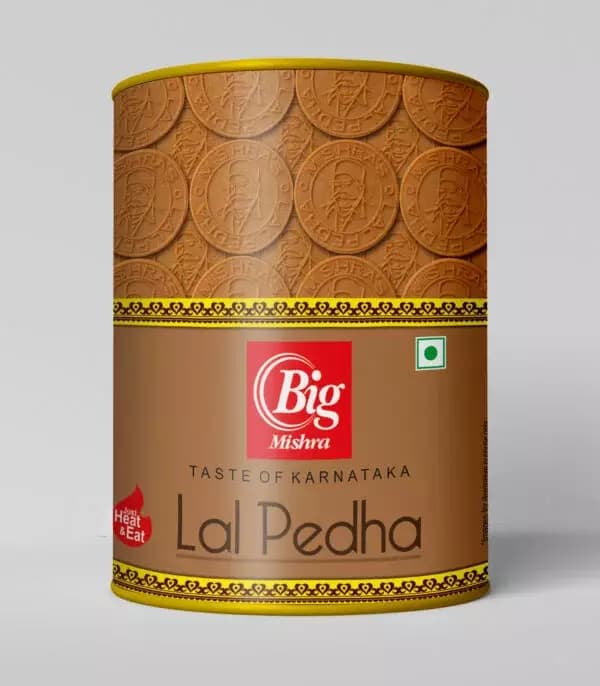 Big Mishra Lal Pedha Tin-Main image