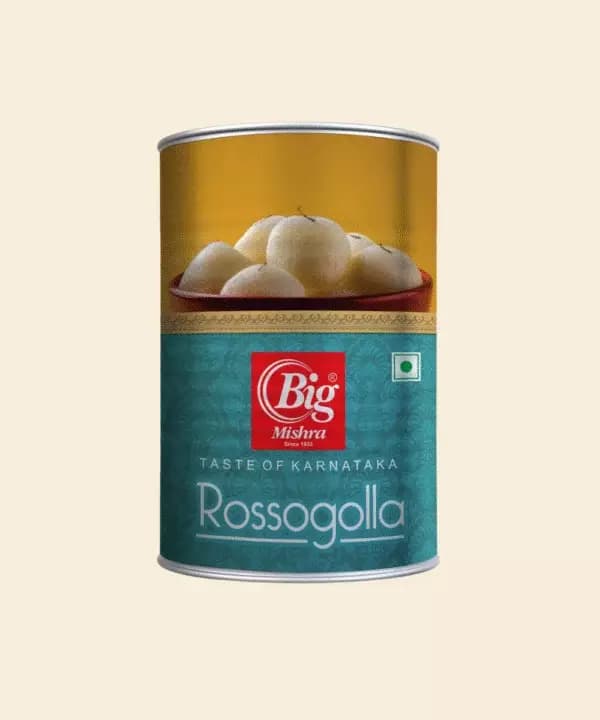 Big Mishra Rasgulla Tin,500g-Main image