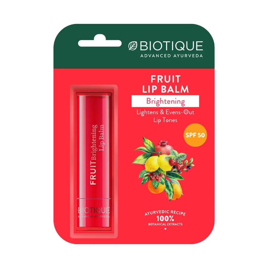 Biotique fruit brightening lip balm-Main Image