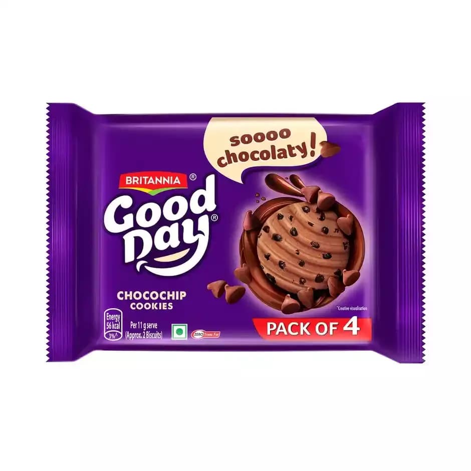 Britannia Good Day ChocoChip Cookies,400g-Main image