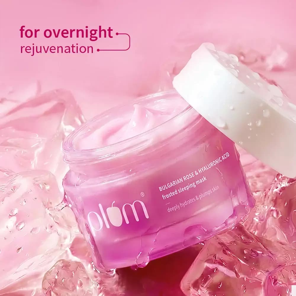 Bulgarian Rose & Hyaluronic Acid Frosted Sleeping Mask-Main Image