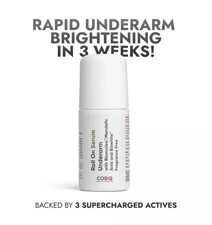 COSIQ Brightening Underarm Roll-On Serum,40ml-Main image