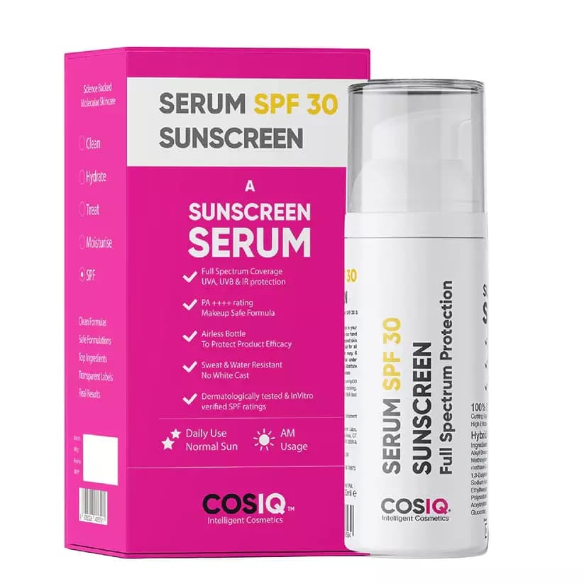 COSIQ SPF 30 Sunscreen Serum,30ml-Main image