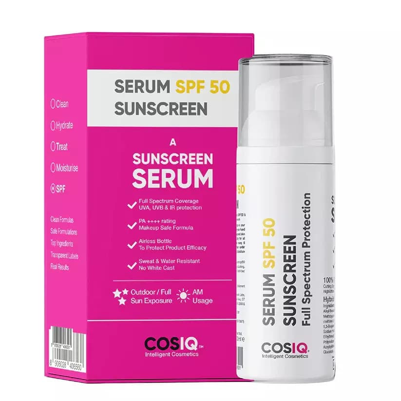 COSIQ SPF 50 Sunscreen Serum,30ml-Main image