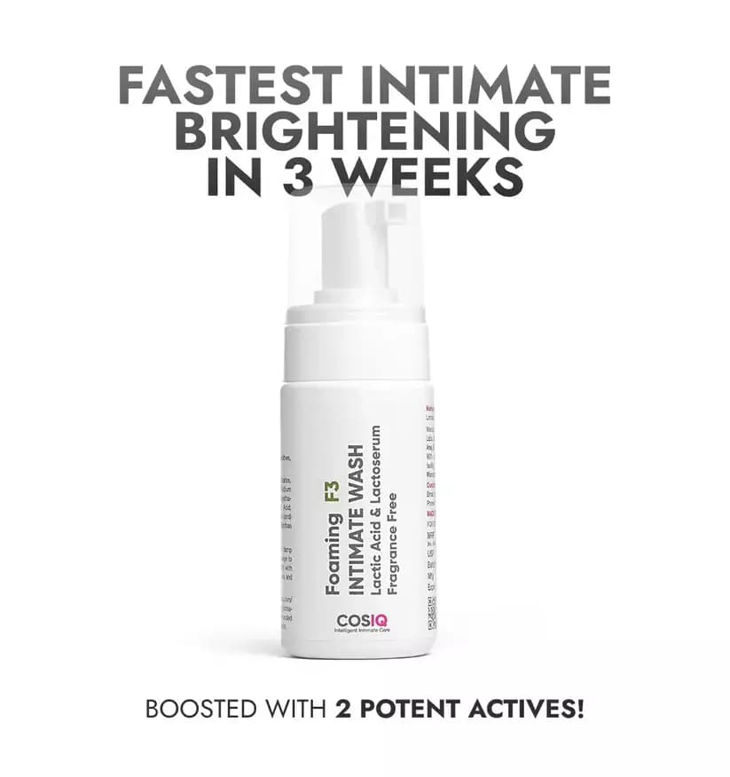 COSIQ Unisex Brightening Intimate Wash,100ml-Main image