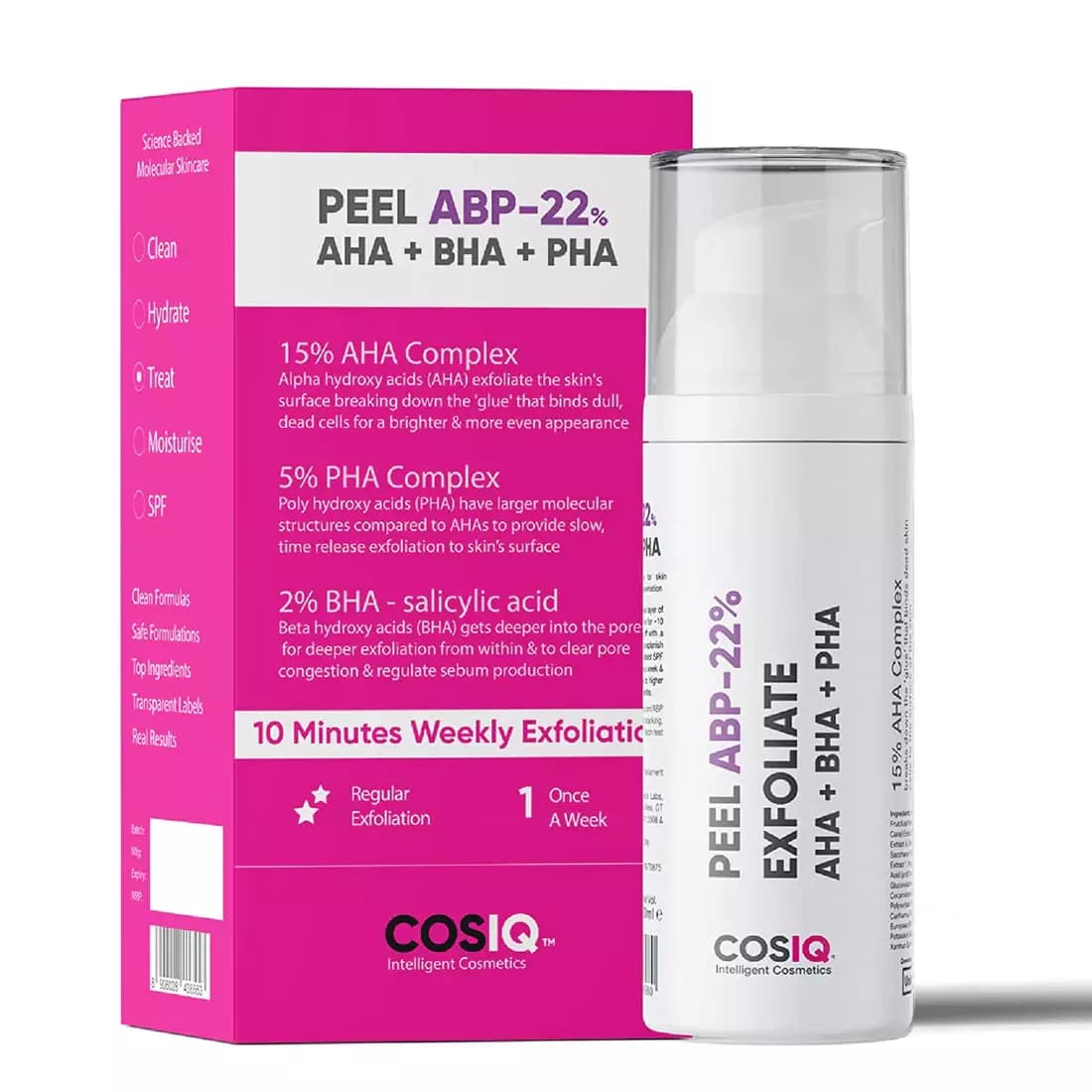 COSIQ Weekly Exfoliating Peeling Solution-Main Image
