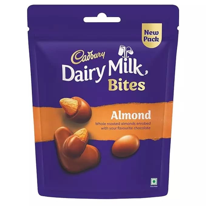 Cadbury Dairy Milk Bites Assorted Almond Chocolate,54g-Main image