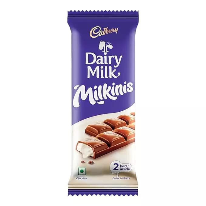 Cadbury Dairy Milk Milkinis Milk Chocolate Bar,34g-Main image