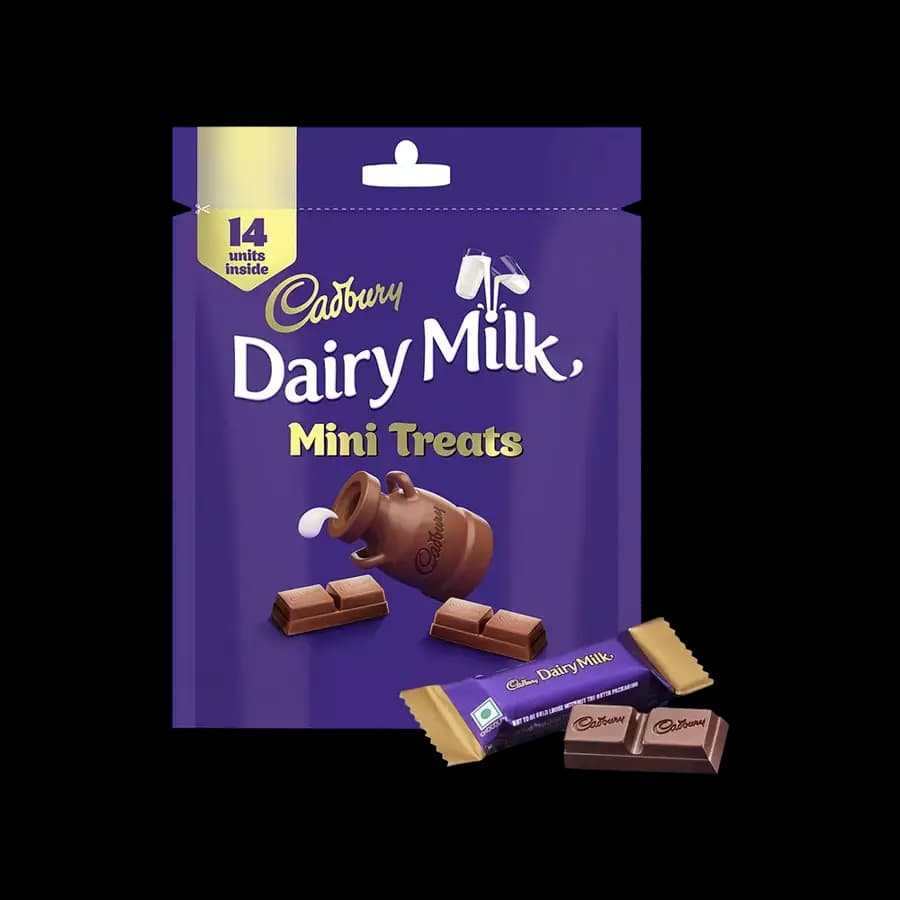 Cadbury Dairy Milk Mini Treats Small Milk Chocolate,98g-Main image