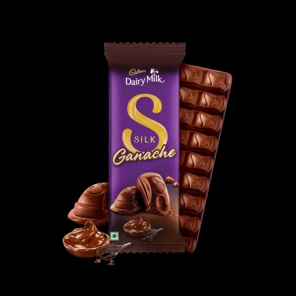 Cadbury Dairy Milk Silk Ganache Milk Chocolate Bar-Main image