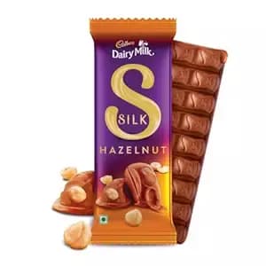 Cadbury Dairy Milk Silk Hazelnut Milk Chocolate Bar,134g-Main image