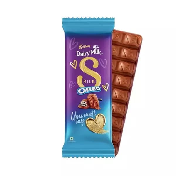 Cadbury Dairy Milk Silk Oreo Milk Chocolate Bar,58.5g-Main image