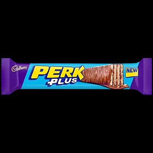 Cadbury Perk Plus Coated Wafer Chocolate Bar,40g-Main image